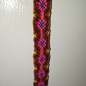 Handcrafted Multicolor Woven Bracelet